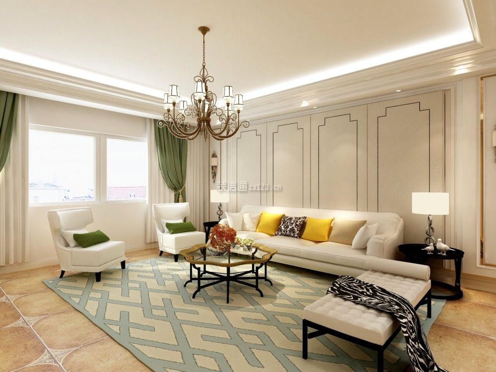 欧式风格客厅装修效果图大全 欧式风格客厅家装