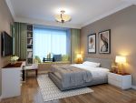 蓝光海悦城85平米美式风格两居室装修效果图
