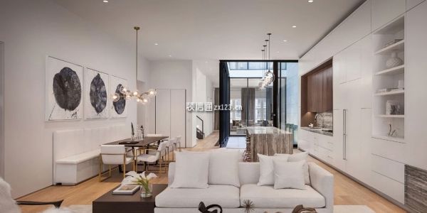 恒大悦澜湾200平米现代简约四居室装修案例