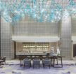 北京高档酒店餐厅吊顶装修设计效果图