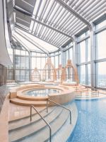 北京高档酒店楼顶泳池设计装修效果图赏析