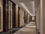 北京高级酒店客房走廊设计装修效果图 