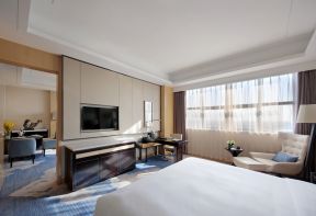 北京高档酒店商务套房装修设计图片