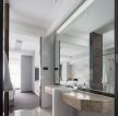 深圳简约风格酒店客房盥洗室装修图片