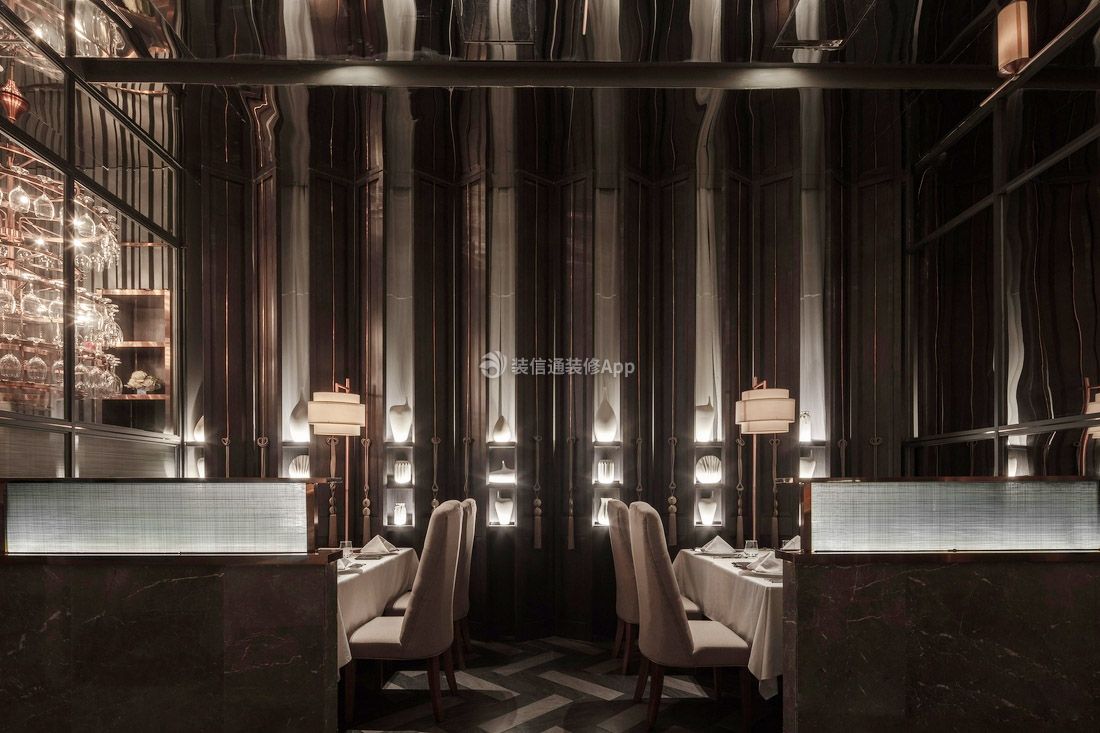 北京高档餐厅室内装饰装修效果图大全