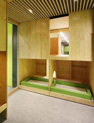 深圳现代风格幼儿园休息室装修设计图