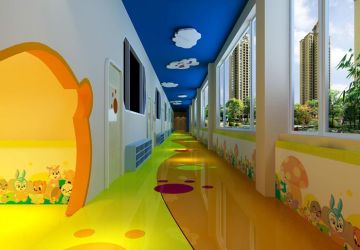 幼儿园300平现代风格装修案例
