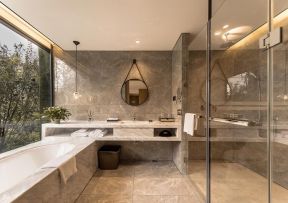 卫生间浴缸设计图片 砖砌浴缸装修效果图片 砖砌浴缸效果图