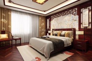 【北京易阳装饰】北京远洋天著中式风格400平米别墅装修效果图案例
