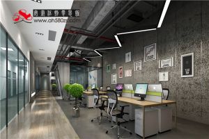 【安徽580装饰】合肥办公室装修 突出企业的特色，打造自己的风采