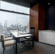 北京小型公司经理办公室装修设计效果图