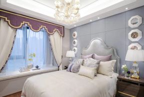 北京欧式风格主卧室内装修装饰效果图