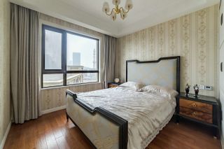北京欧式风格卧室室内壁纸装饰效果图