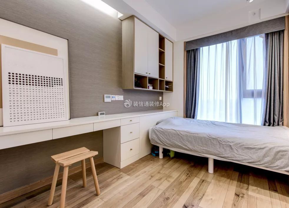 北京简欧风格房子小卧室装修布置图