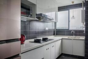 北京简约风格房子厨房装修设计图片2023