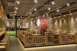 【郑州京创装饰】郑州餐馆装修风格设计要点，经开区专业设计装修公司