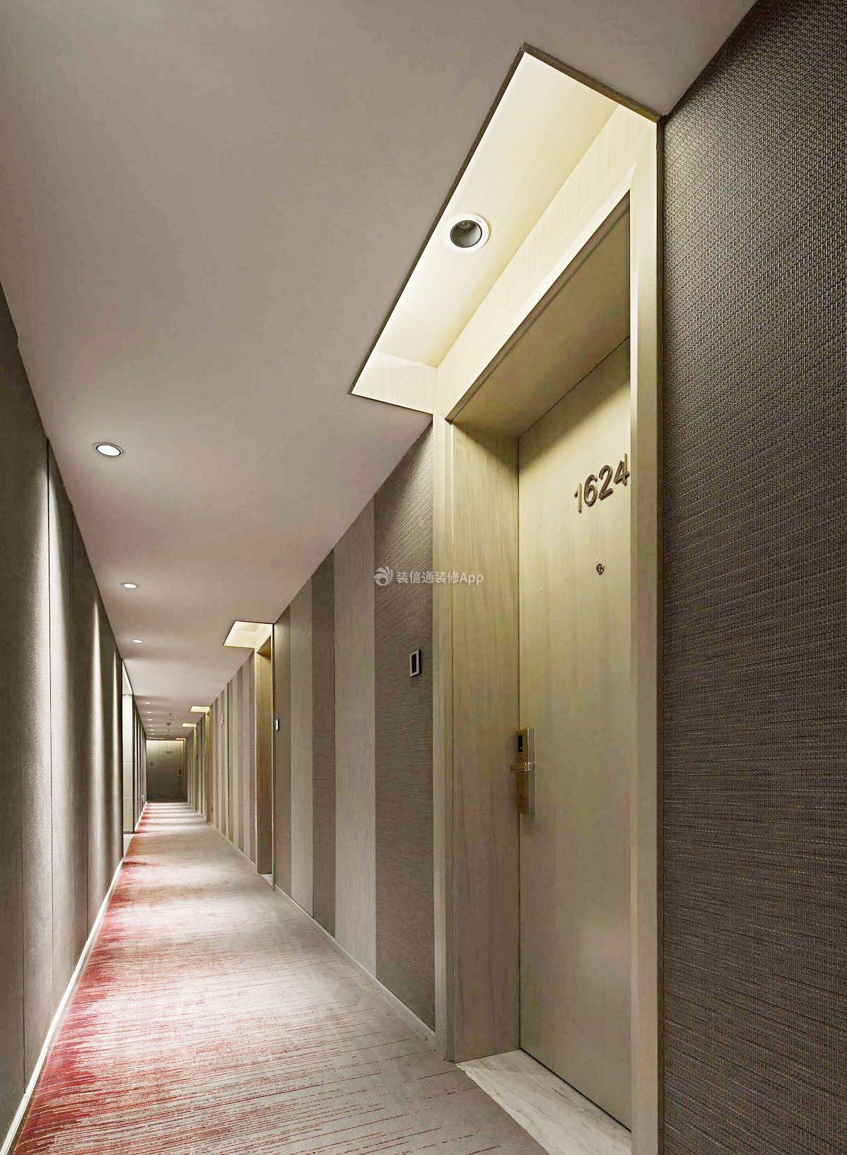 北京酒店走廊地毯装修图片欣赏2023