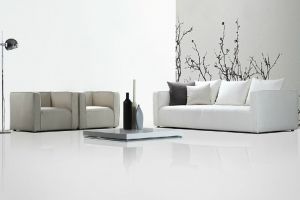 【世纪印象装饰】客厅沙发颜色与材质的选择