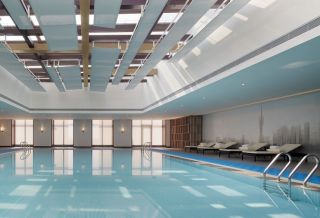 2023北京酒店宾馆室内游泳池装修图片大全