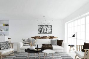 咸阳米兰装饰分享北欧沙发背景墙怎么设计？北欧装修特点是什么？