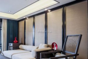 杭州室内设计：150㎡三居室新中式风格装修案例赏析
