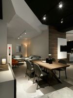 恒大御景湾200平米现代风格四居室装修案例
