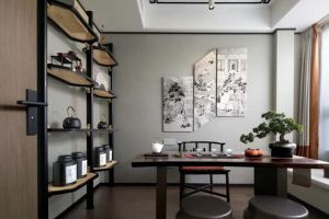 新中式别墅茶室装修