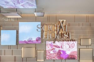 【广东天霸设计】新天地广场Social House商场设计以四季为主题