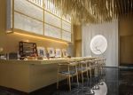 北京日式饭店吧台装修设计效果图一览