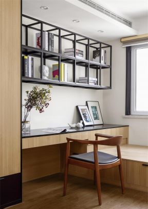 定制书桌效果图  书房书桌设计 书房设计与装修 书房设计大全