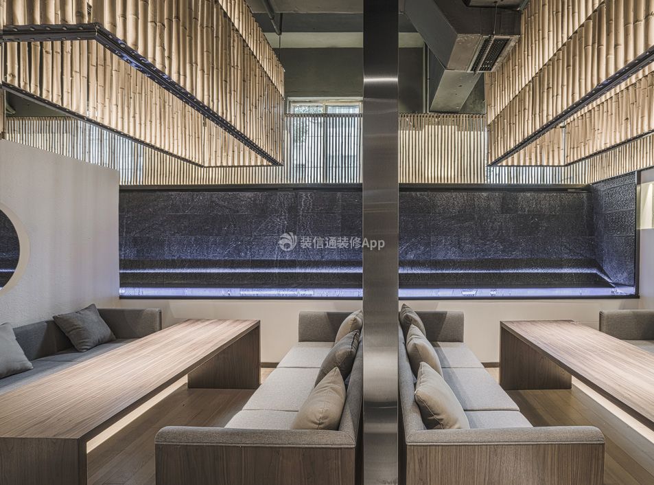 北京特色餐饮店大厅桌椅设计装修效果图