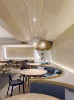 北京现代风格餐饮店室内吊顶装修设计图