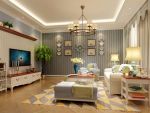 华洲国际地中海风格127平米二居室装修案例