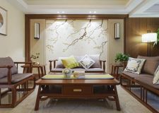 重庆家装设计公司：157平新中式风格装修设计案例赏析