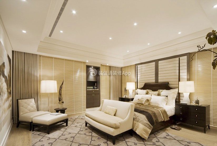 广州新古典别墅卧室整体装修设计图片