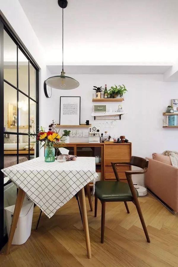 【临汾旧房改造】40平米清新北欧风格装修案例