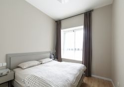 广州现代简约风格房屋卧室装修设计实景图