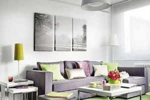 现代简约客厅装饰设计，展示出的不仅是简约之美！