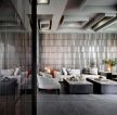 上海酒店大厅沙发装修设计实景图2023