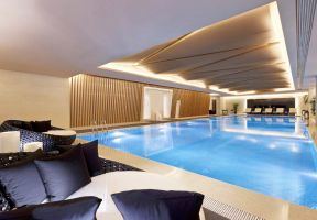 上海酒店室内游泳池装修设计图赏析