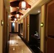 2023上海足浴店走廊吊顶装修设计图片