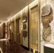 上海简中式风格足浴店走廊装修设计图片