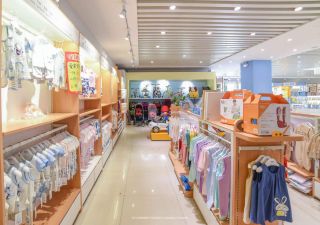 上海购物中心母婴店吊顶装修设计图欣赏