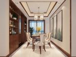 紫薇西棠128平米新中式风格三居室装修案例