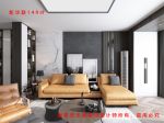 新华联149平米现代三居室装修案例
