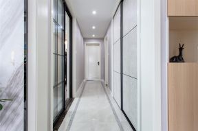 家庭走廊设计效果图 室内走廊装修设计 室内走廊吊顶设计