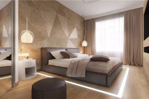 【北京易阳装饰】卧室背景墙设计，分分钟让您卧室美起来!