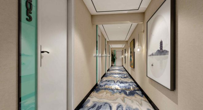武汉丽锦宾馆1000平米改造项目装修案例