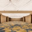 广州星级酒店走廊水晶灯吊顶装修设计图