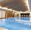 广州酒店室内游泳池吊顶装修设计图片